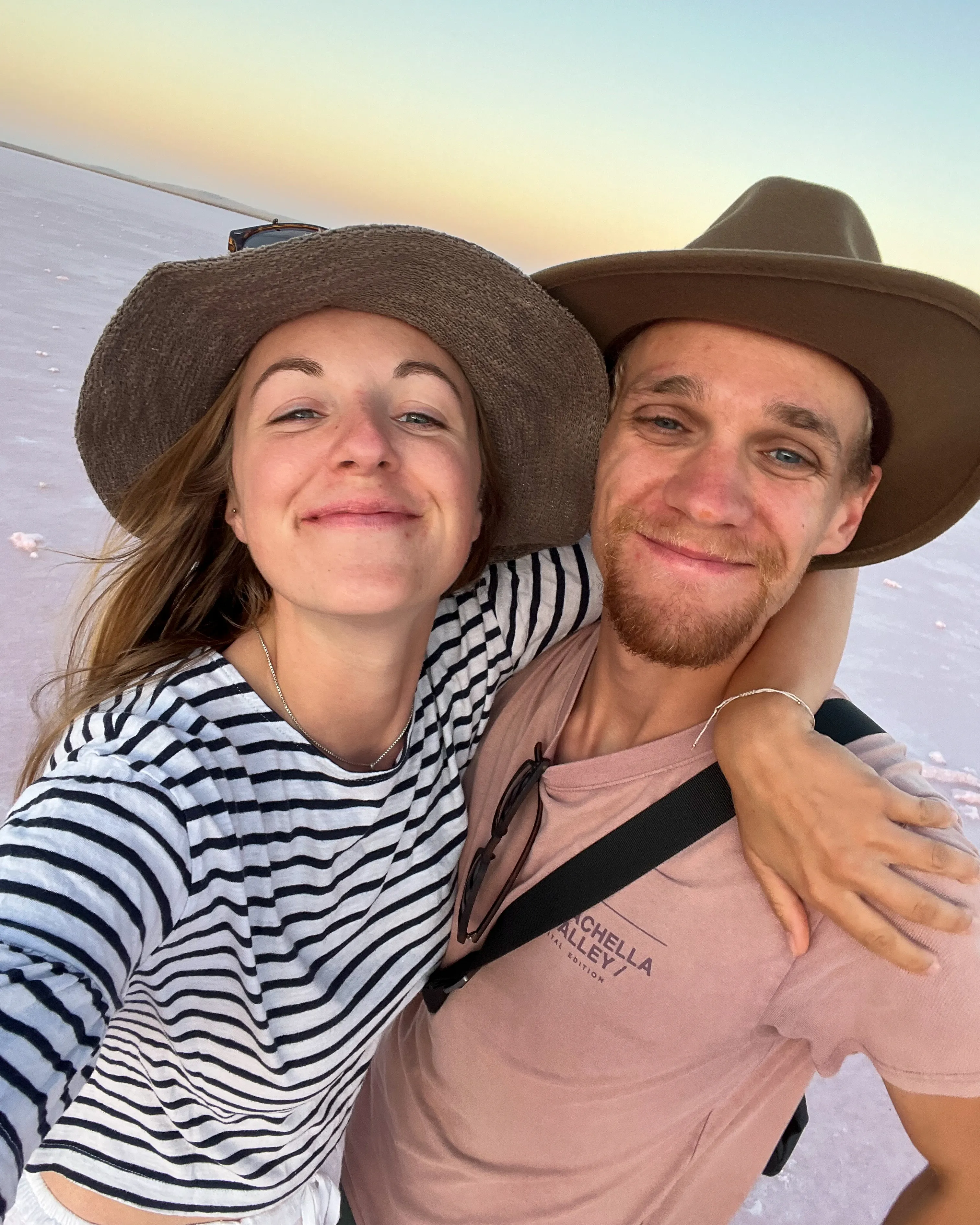 Lenya und René in Australien